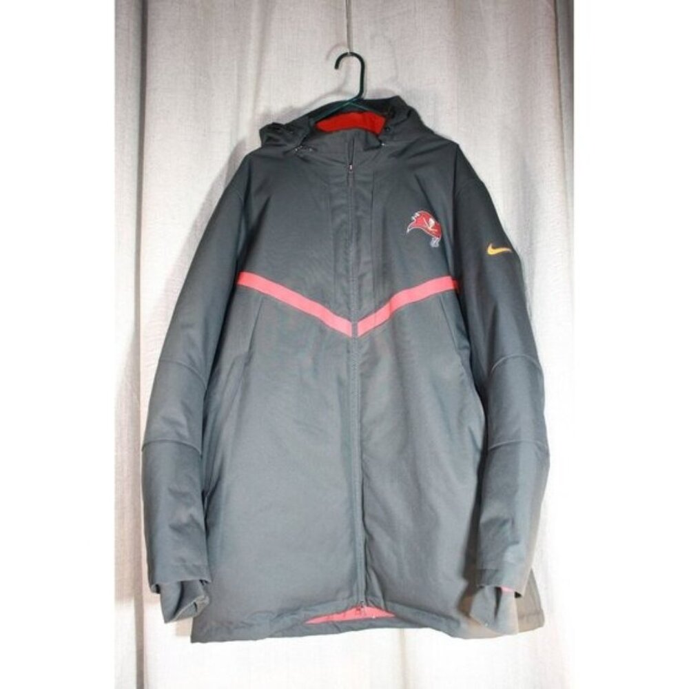 NFL Nike Onfield Apparel Storm-Fit Zippered Hooded Coat Size 3X